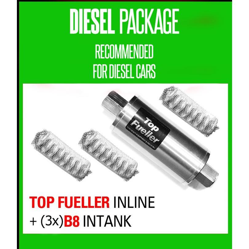Paket BRQ Uji Emisi Advanced Top Fueller +B8x3, Untuk mobil bensin 3000cc ke atas