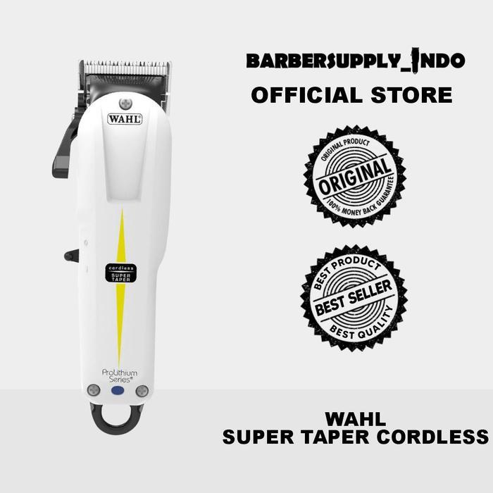 Wahl Super Taper Cordless Original Usa Alat Cukur Tanpa Kabel Ori
