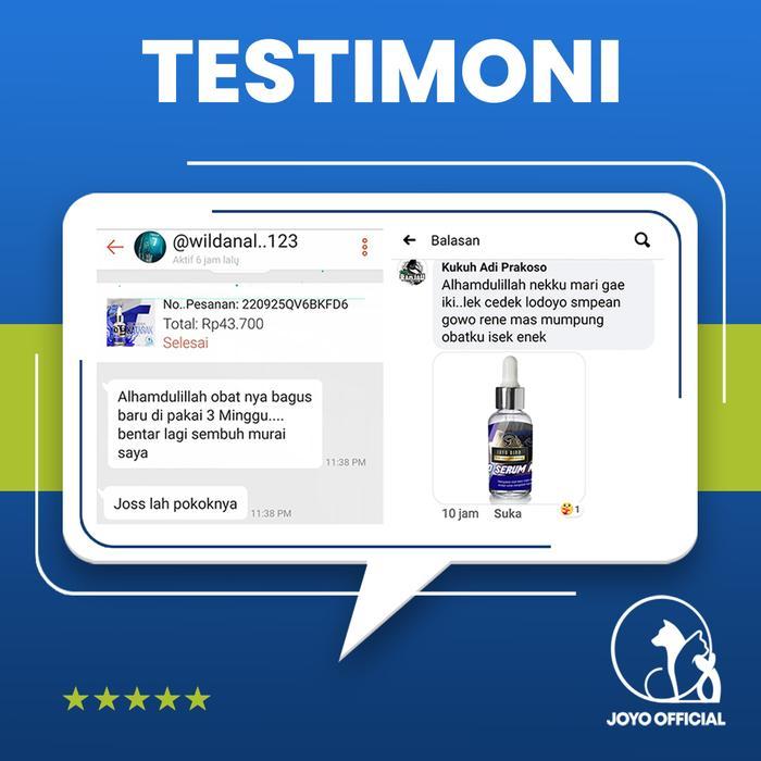 OBAT KATARAK BURUNG MATA NITIK PUTIH MATA KATARAK BURUNG JOYO BIO SERUM KATARAK 20ML