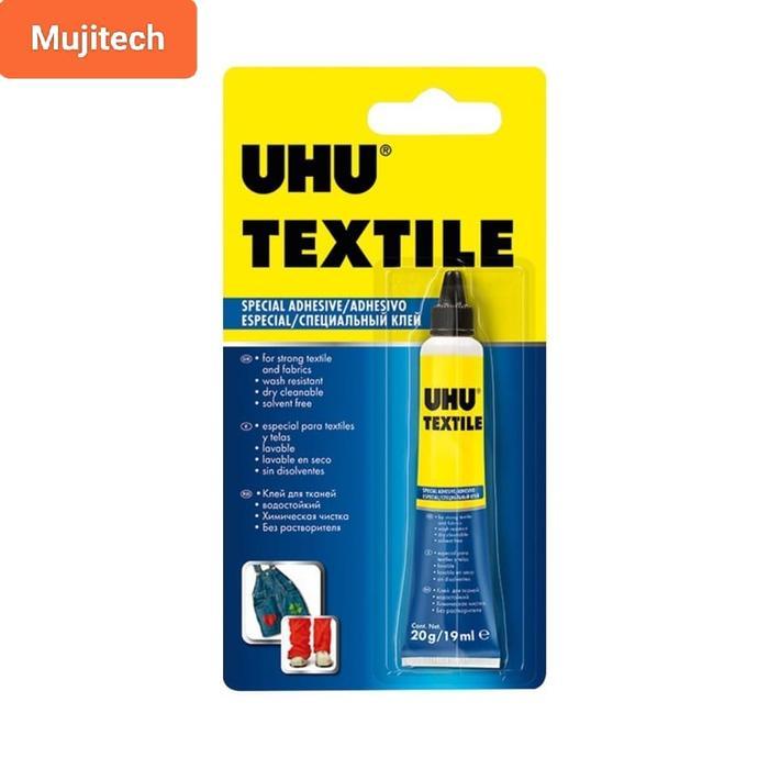 UHU TEXTILE LEM KAIN TEKSTIL FABRIC GLUE