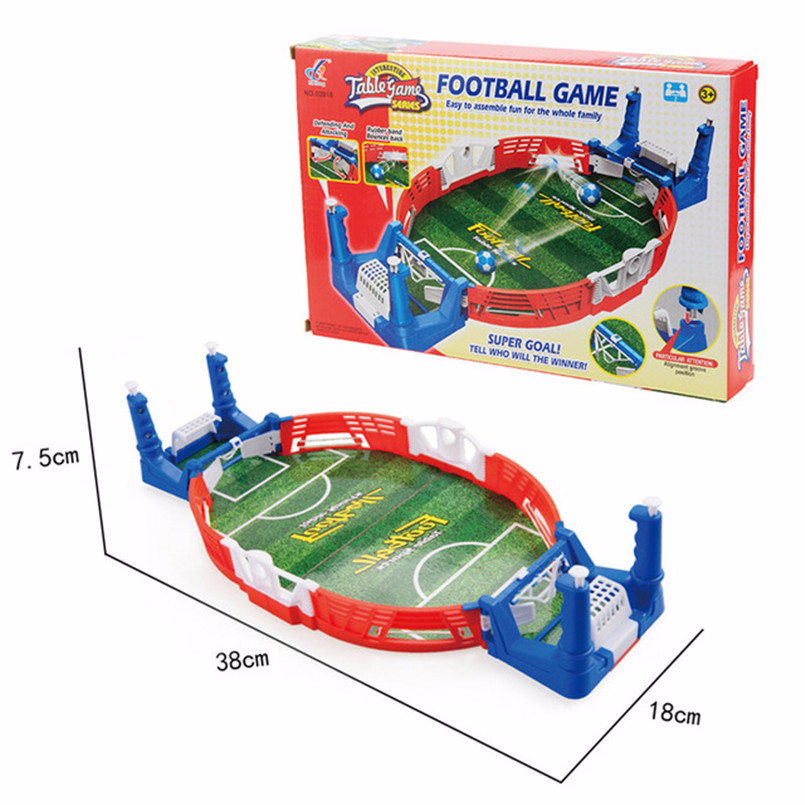 Mini Football Board Match Game Kit Tabletop Soccer Toys For Kids Educational Sport Outdoor Portable