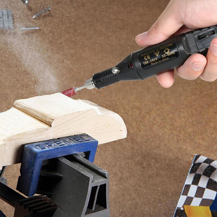 Bor Ukir Elektrik Mini Variable Speed Rotary - Bor Mini Elektrik Set Mata Ukir Bor Tool Set Untuk