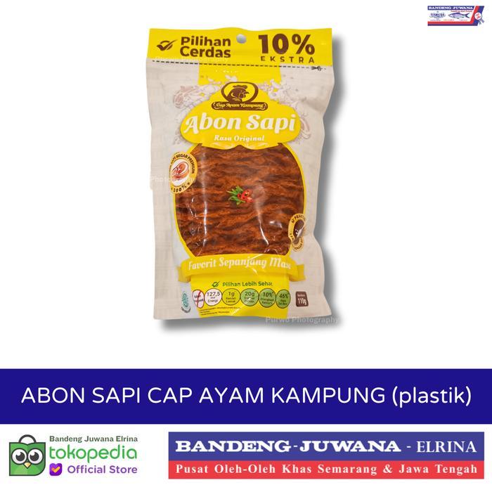 ABON SAPI CAP AYAM KAMPUNG (plastik)