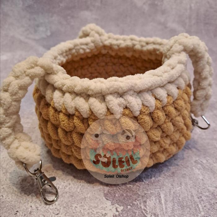 Sugar Glider Sleeping Pouch Rajut Hanging Basket Style