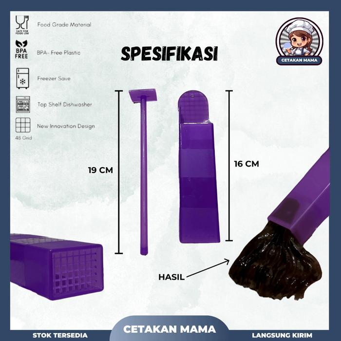 Cetakan Jelly Mie Noodle Jelly Mold Cetakan Pembuat Jelly Mie Agar Bentuk Mie Tokoroten Alat