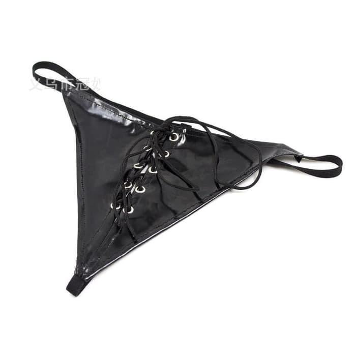 D204 Celana Dalam CD Underwear Sexy Master Slave BDSM TOYS Tali Strap untuk pria dan wanita
