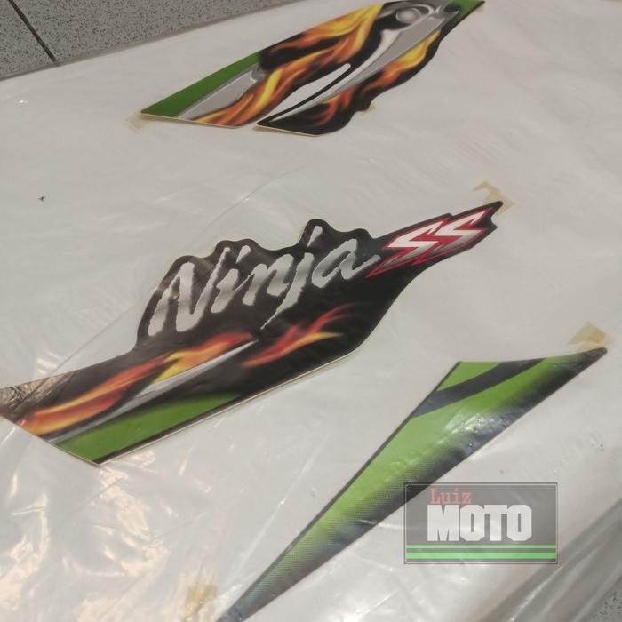 Termurah Stiker Striping Ninja Ss Hijau 2007 Original Terlaris