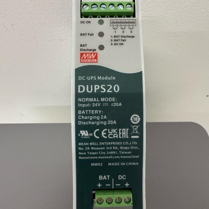 Ups Modul Tanpa Psu 24V Dc 20A Meanwell Dups20