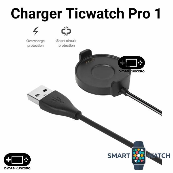 Charger Ticwatch Pro 1 Charging Kabel Usb Smartwatch Ticwatch Pro 1 2020 4G Lte