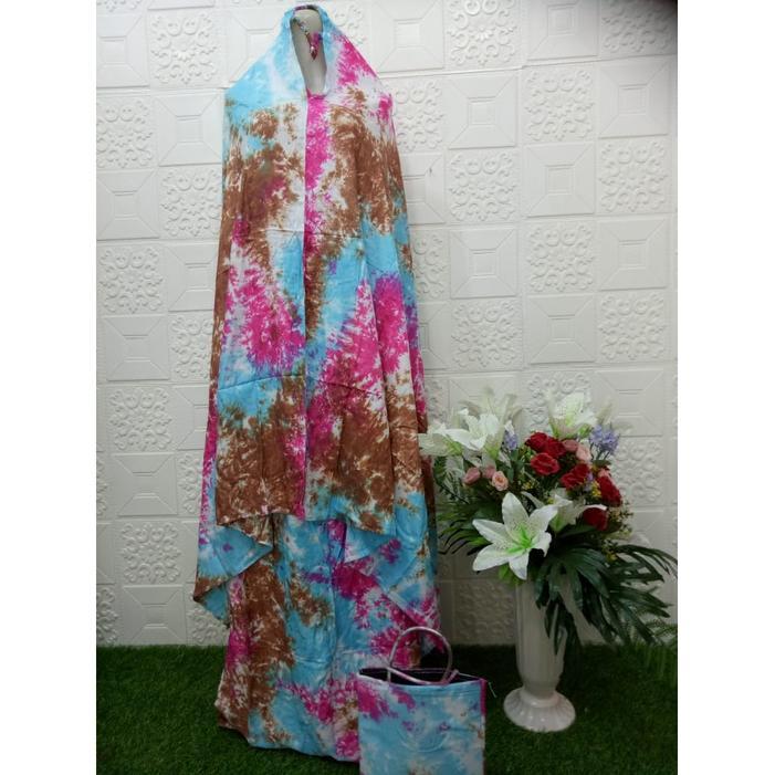Mukena Dewasa Jumbo Bali TieDye