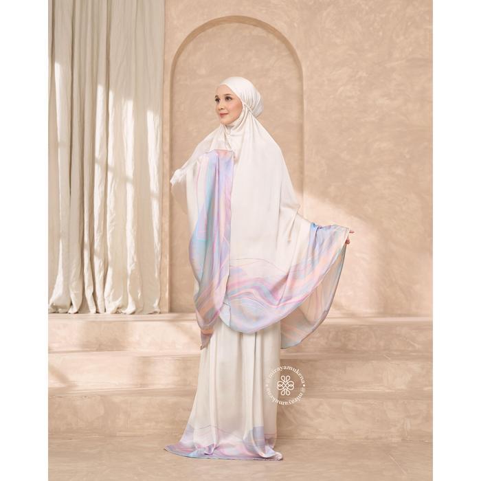 Mukena Travel Printing Miraya Flare Starlight