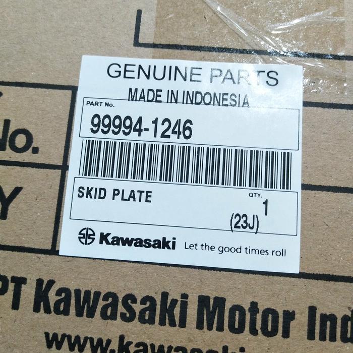 Paling Baik Engine Guard Cover Mesin Pelindung Mesin Klx230 Klx 230 Original Kawasaki Terlaris