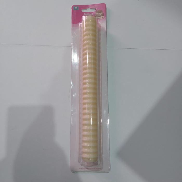 Rolling Pin Fondant Roll Plastik Adonan Nastar Gulung Rol Pin Penggiling Adonan Kue