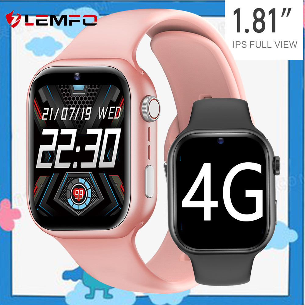 LEMFO K20 4G Kids Smart Watch 2023 HD Video Call Baby Smartwatch Men Women GPS LBS WIFI Watch For Ch