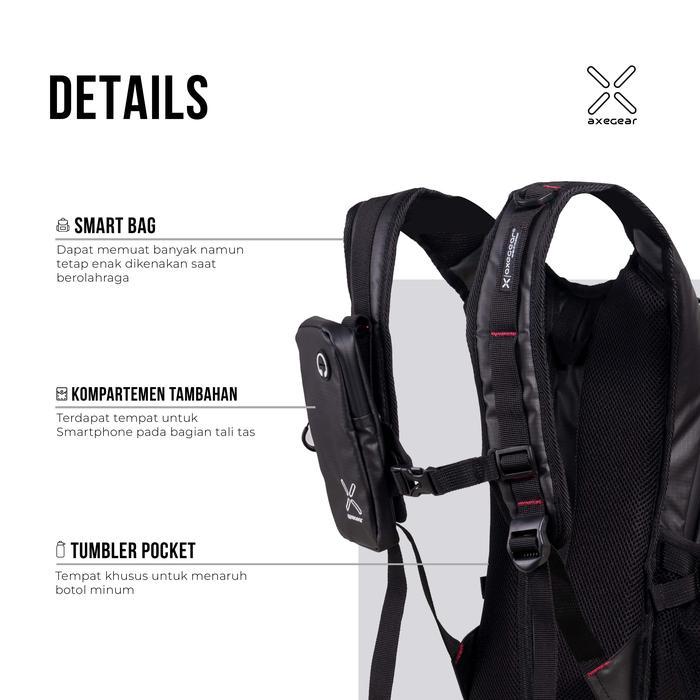 Premium Axegear Hydropack 01 Anniversary- Tas Trail Ransel Enduro Original