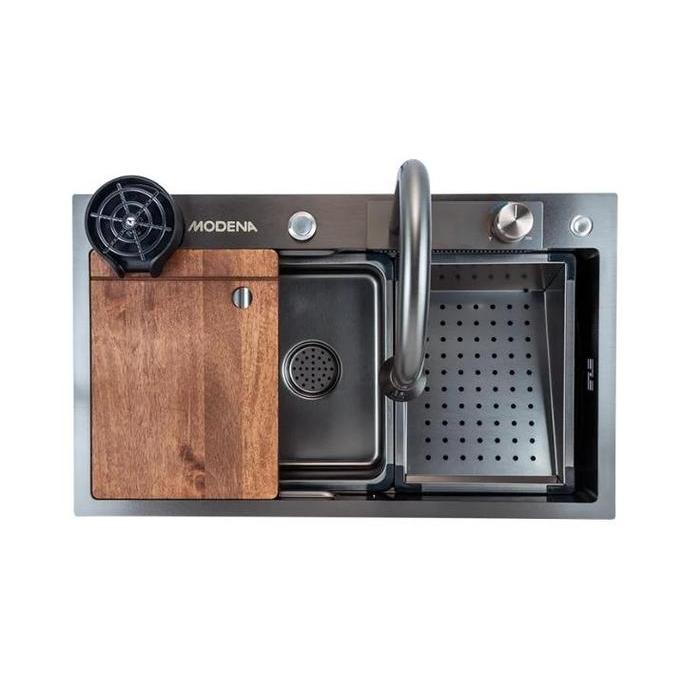 Modena KS 3190 HTGM sink + tap KS3190HTGM Bak Cuci Piring Multifungsi