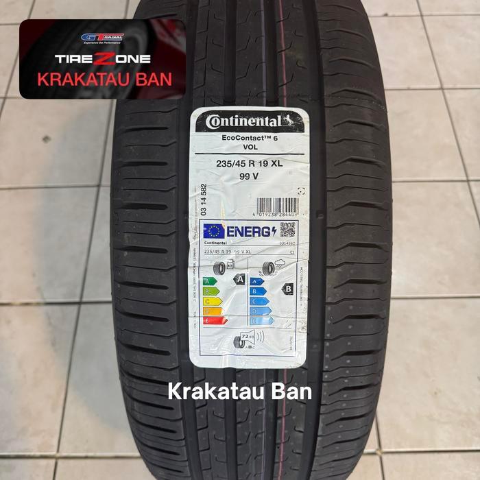 Ban mobil 235 45 19 Continental Eco Contact 6 ukuran 235/45 r19 Continental EcoContact6 cocok mobil