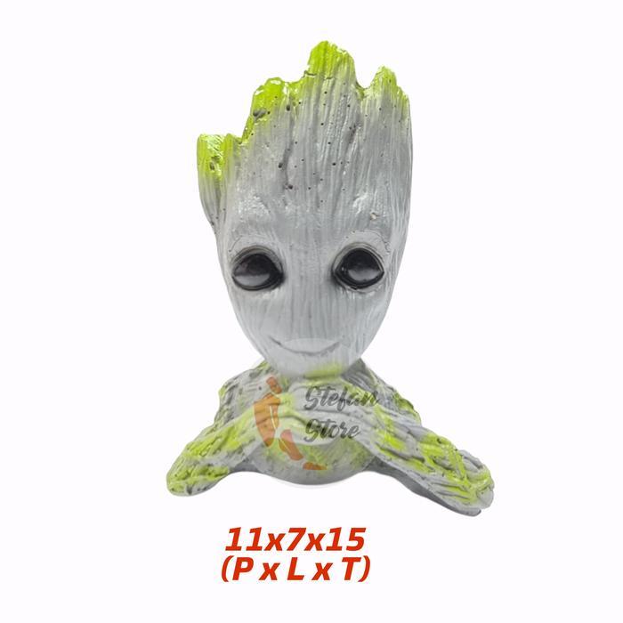AKSESORIS HIASAN AQUARIUM BABY GROOT