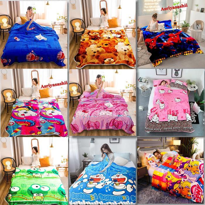 Selimut bayi/baby anak cewek 100x140