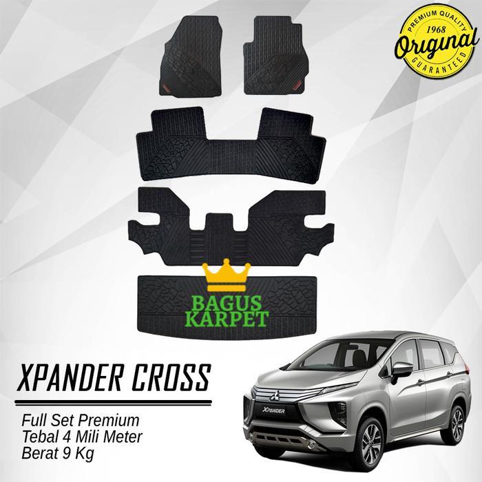 Karpet Karet Mobil Mitsubishi Xpander Cross 2020/2021 Premium Full Set