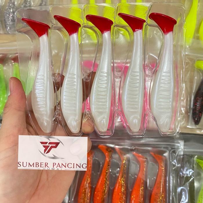 TERLARIS Soft Lure Paddle pop 10cm Johncoo per pack READY STOCK