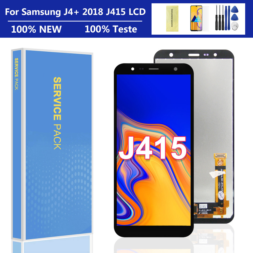 High Quality Display For Samsung J4+ 2018 J4 Plus J415 J415F J410 J6 Prime J6 Plus 2018 J610 Lcd