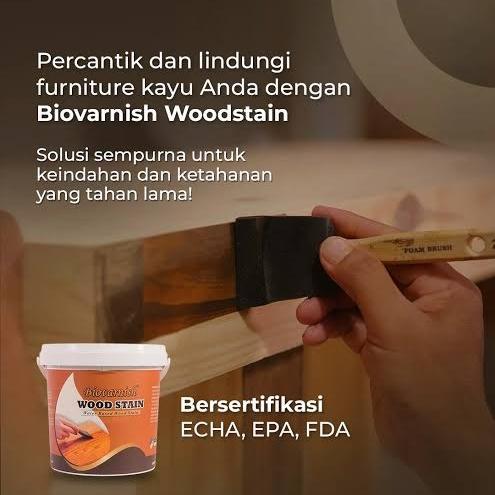 Cat Kayu Waterbased Wood Stain Biovarnish