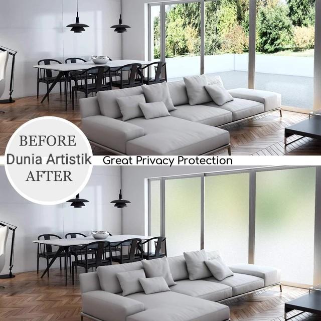 "New" Stiker kaca motif ice / stiker kaca buram , sunblast ice buram ,stiker kaca anti nerawang