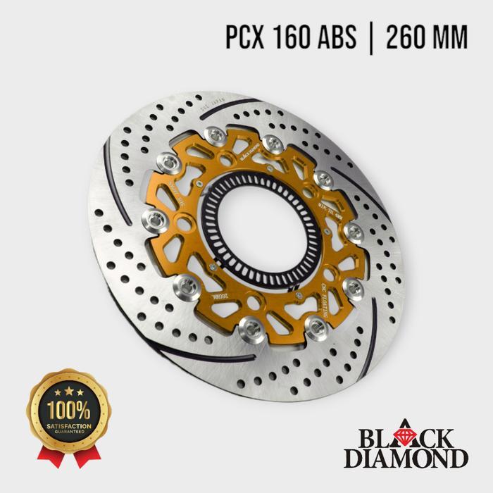 Termurah Black Diamond - Disc Brake 260 for PCX 160 ABS Piringan Cakram Depan Twotone dengan Sensor
