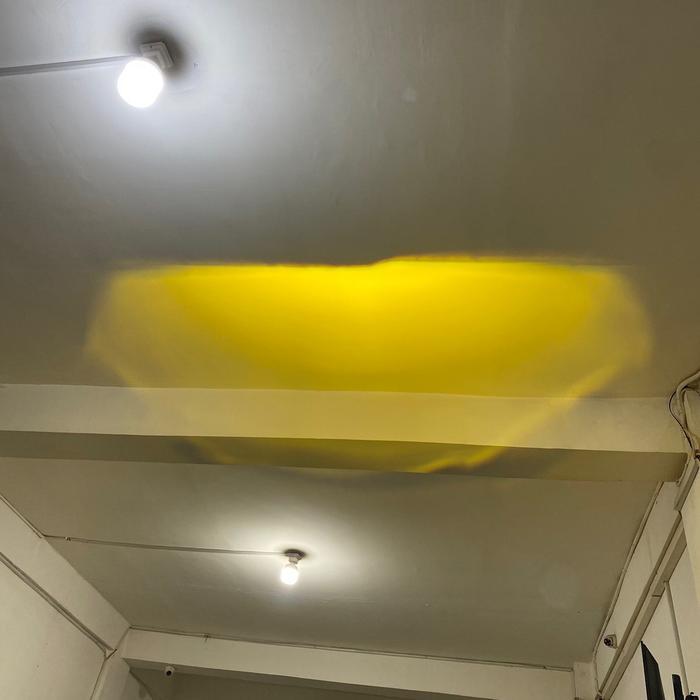 "New" Mini Projector Led H4 Cahaya Kuning Car Lampu