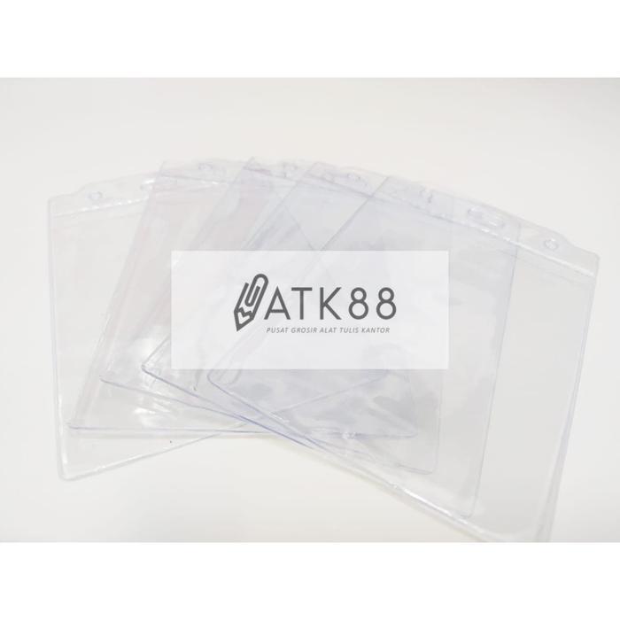 "New" Name Tag Plastik / Id card 10,5 x 14 cm (10 pcs)