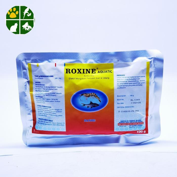 ROXINE AQUATIC SANBE OBAT IKAN