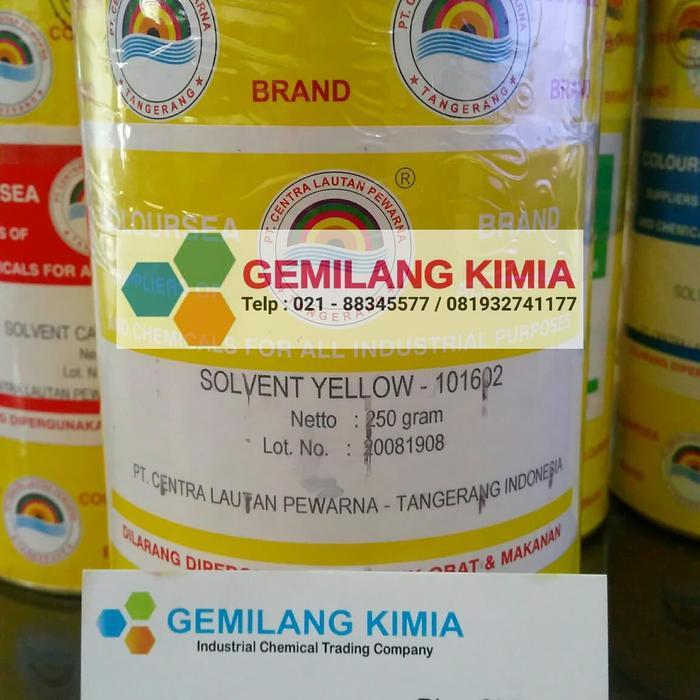 Pewarna Minyak Kuning - Solvent Yellow 101602 / Can 250 Grm
