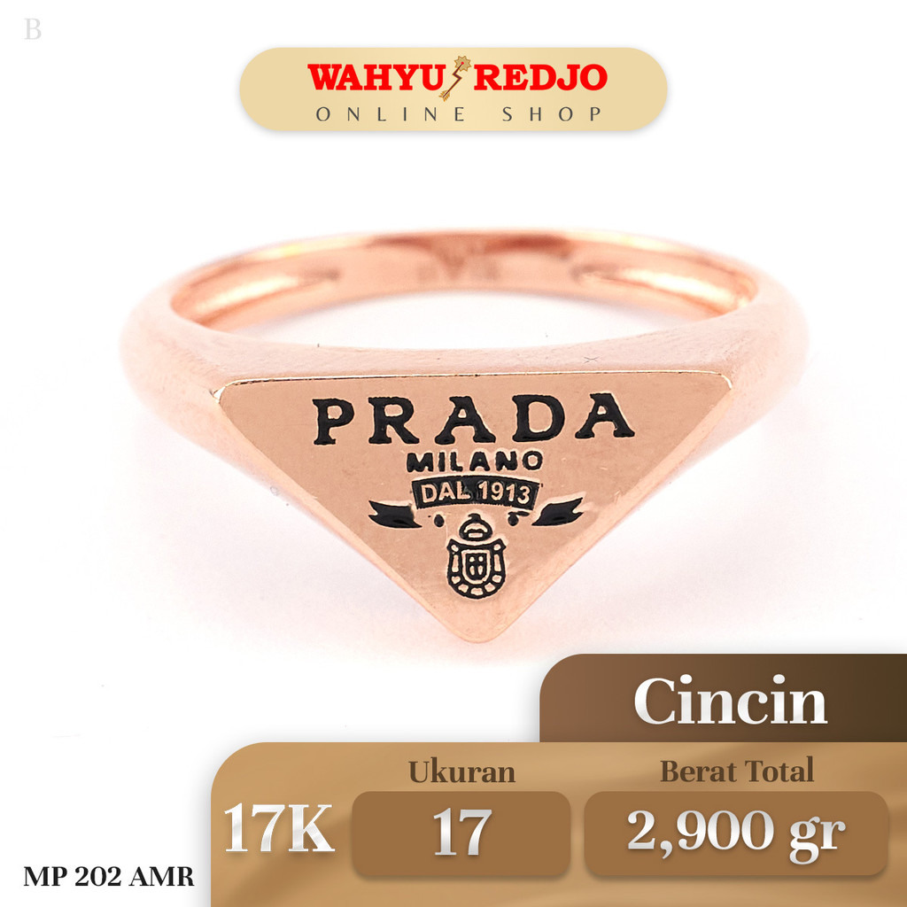 Cincin Emas AMR Kadar 17K Wahyu Redjo CC-17K 30645838PMR