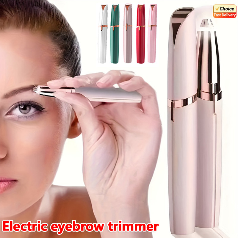 2026 New Electric Eyebrow Trimmer Pen Automatic Hair Removal Razor for Women Men Facial Shaver