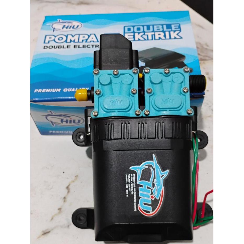 DINAMO POMPA DC 12V HIU 12 LPM 8.8 BAR / DUAL PUMP HIU 138 PSI