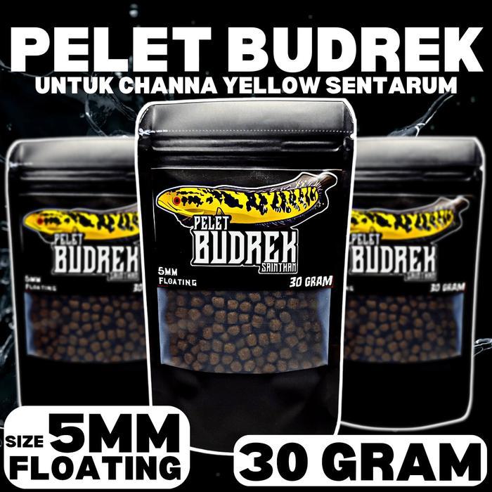 Pelet Budrek Yellow Sentarum 30 Gram uk 5mm SaintHan untuk booster warna, bar, batik di channa red