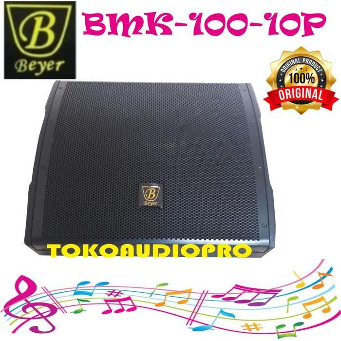 Beyer Bmk100 Speaker Pasif Monitor Panggung Beyer Bmk-100 Stage Monitor 10 12 15 Co