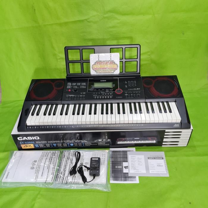Casio Ctx3000 Keyboard Paket Casio Ctx-3000 Casio Ct-X3000 Co