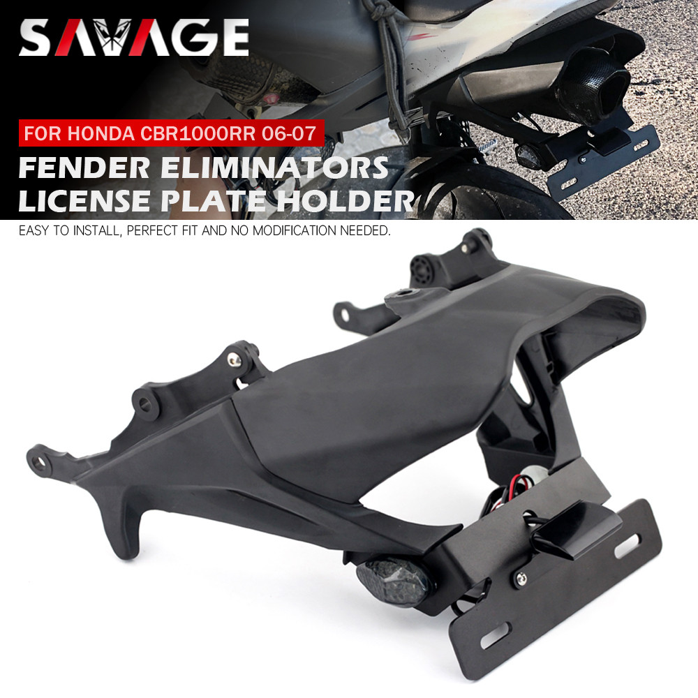 License Plate Holder Led Light For Honda Cbr 1000Rr Cbr1000Rr 2006-2007 Motorcycle Accessories