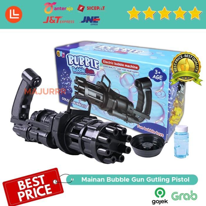 Mainan mini gun bubble toys machine gun bubble gelembung