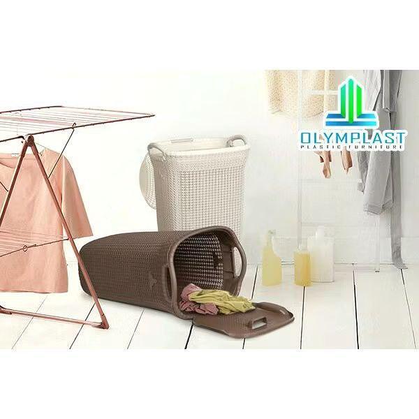 Olymplast - Laundry Basket Olymplast/ Keranjang laundry tutup