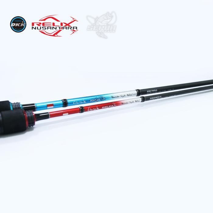 Joran Relix Nusantara Gasak 642 702 Spinning 1-3 Lbs / 2-6 Lbs