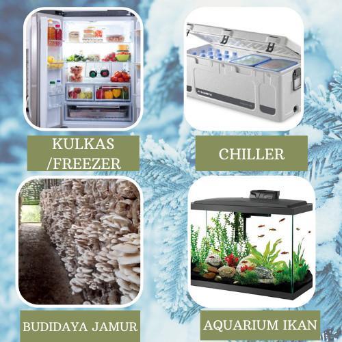 Termometer Digital Aquarium / Rumah kaca Digital Dr.Gray / Kulkas HT5