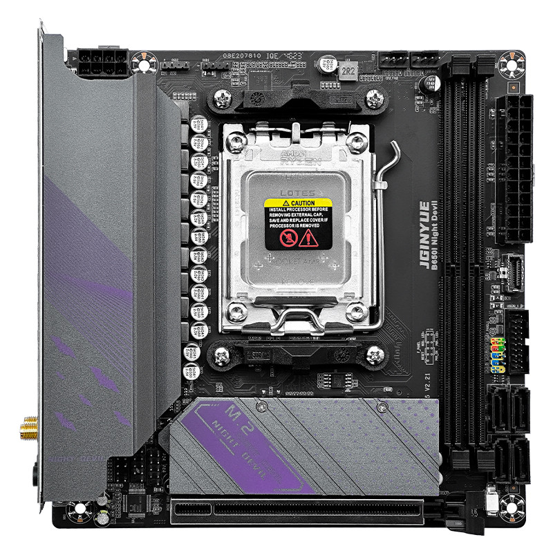 B650 Itx Motherboard Am5 For Amd Ryzen 7000 8000 9000 Processor Ddr5 2.5Gbe Lan Motherboard B650I