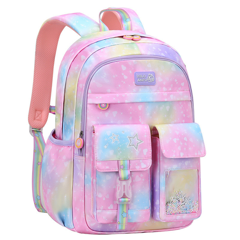 Children School Bags For Girls Kids Satchel Primary Orthopedic School Backpacks Princess Backpack