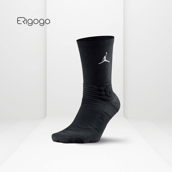 Nike Jordan Flight Crew Basketball Socks SX5854 010-Black
