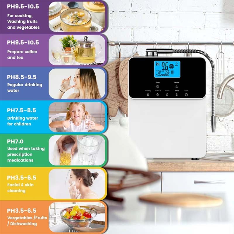 The Control Board of Alkaline Water Purifier Household Kang pH value water ionzor