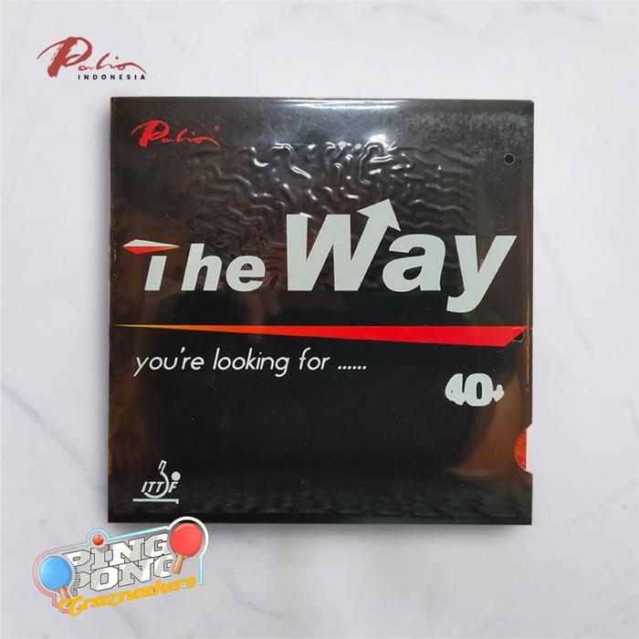 Karet Bat Tenis Meja Pingpong Palio The Way 40+