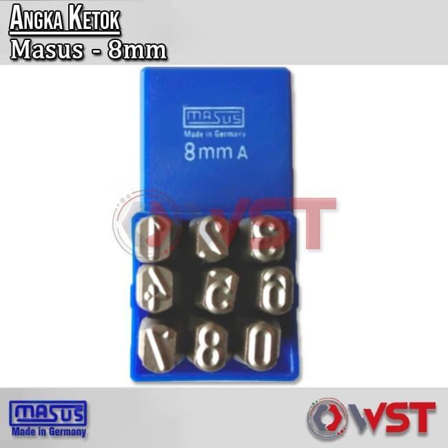 Masus Angka Ketok 8 Mm